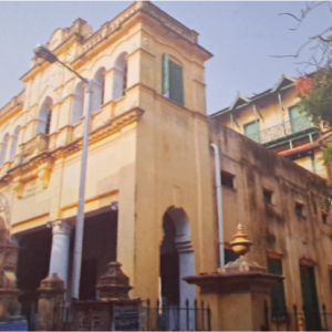 April 1930: Academic conference at Mani Iyer’s Hall, Rajah Hanumantha Lala Street, in Triplicane.